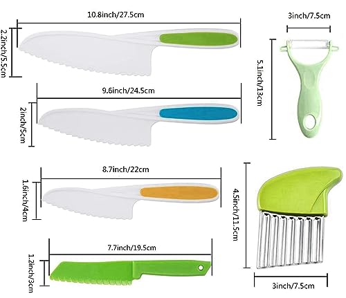 Cozy Kitchen™ 7 Pc Kids Safe Knife Set