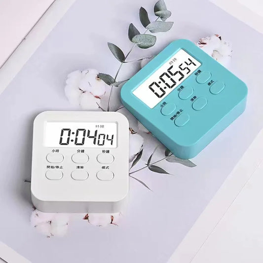 Ins Popular Timer Children's Dual-purpose Alarm Clock Student Time Management Kitchen Tools digital timer