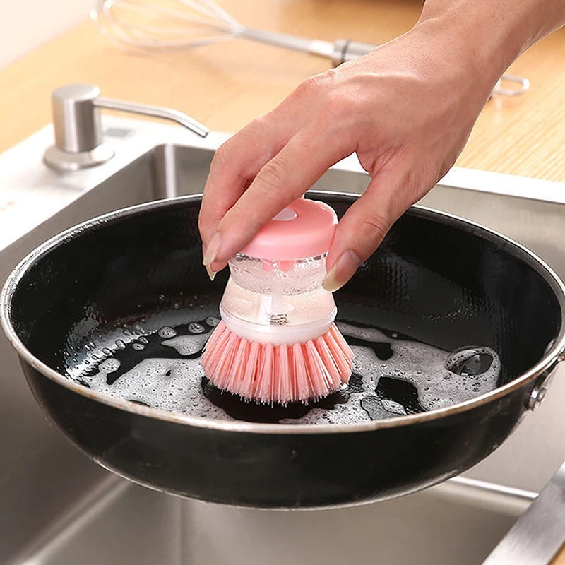 Kitchen Wash Pot Dish Brush