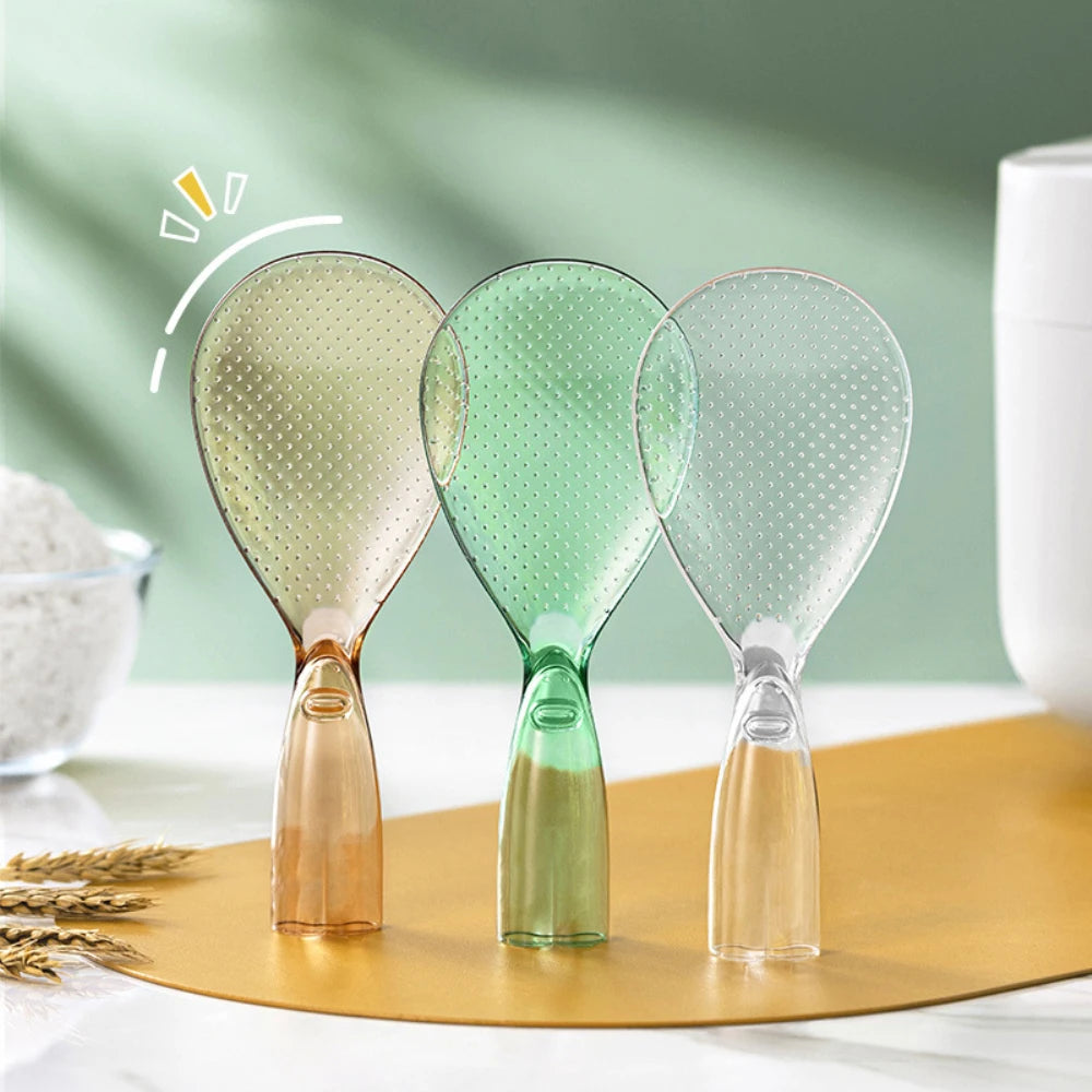 1/2/4PCS Standing Rice Spoon Non Stick Material Rice Cooking Scoop Kitchen Dining Tools Accessories