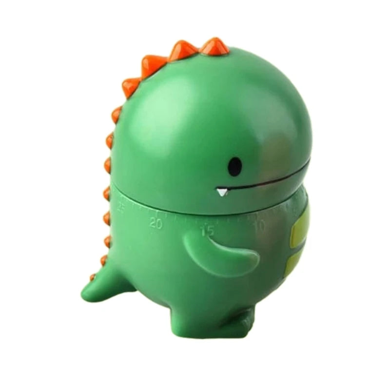 Convenient Mechanical Learning Timers Dinosaur Kitchen Timer Time Management Tools for Home Office Lab Classroom