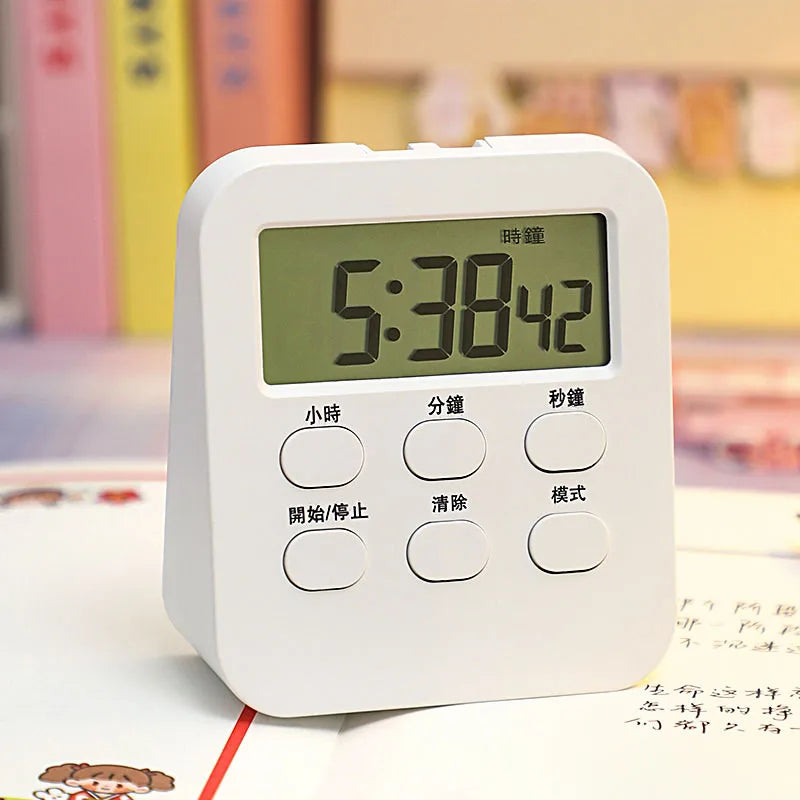 Ins Popular Timer Children's Dual-purpose Alarm Clock Student Time Management Kitchen Tools digital timer