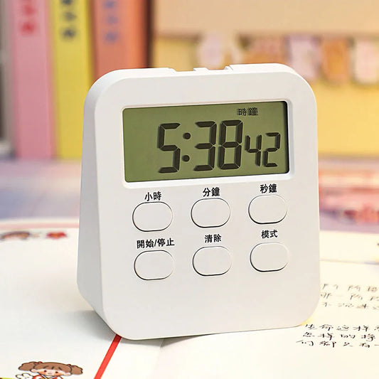 Ins Popular Timer Children's Dual-purpose Alarm Clock Student Time Management Kitchen Tools digital timer
